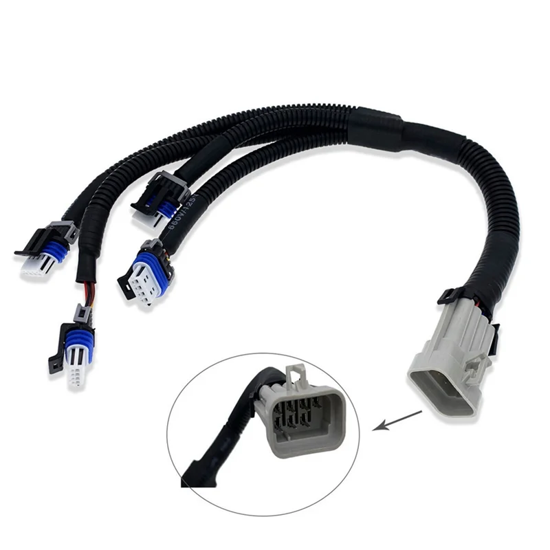 점화 코일 하네스 커넥터 GMC Cadillaclq9 LQ4 LS2 LS3 LS7 LSX 용 하네스 재배치 브래킷 위치 지정