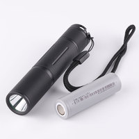 Convoy S6 black SST40 519A SFT40 EDC LED 18650 Flashlight,torch,lantern,with battery