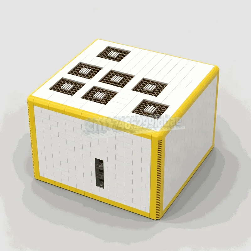 1513PCS Raspberry Pi Simple Cloud Case MOC Technology Storage Model Custom Puzzle DIY Assembly Educational Building Blocks Gift