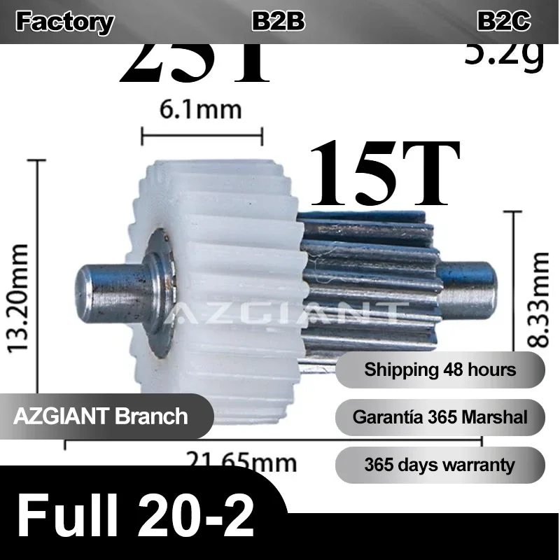 AZGIANT 4/10pcs for Kia Forte Koup 5 Car Vehicle Accessories Folding Rear View Mirrors Actuator Motor Gear Cog Internal Repair