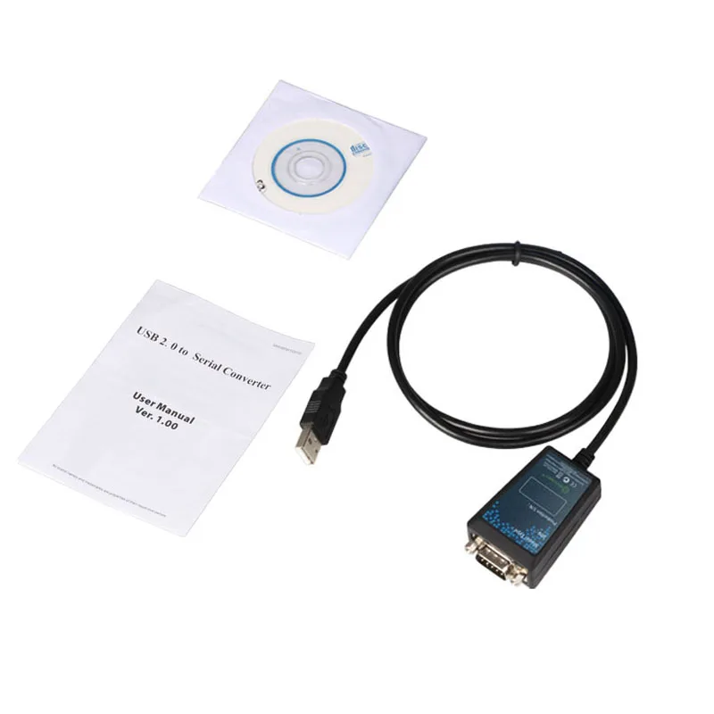 Computer Kabels & Connectoren Usb RS232 Adapter Usb 2.0 Naar RS-232 Mannelijke (9-Pin) DB9 Seriële Kabel Met Ftdi Chipset Ondersteunt Win10