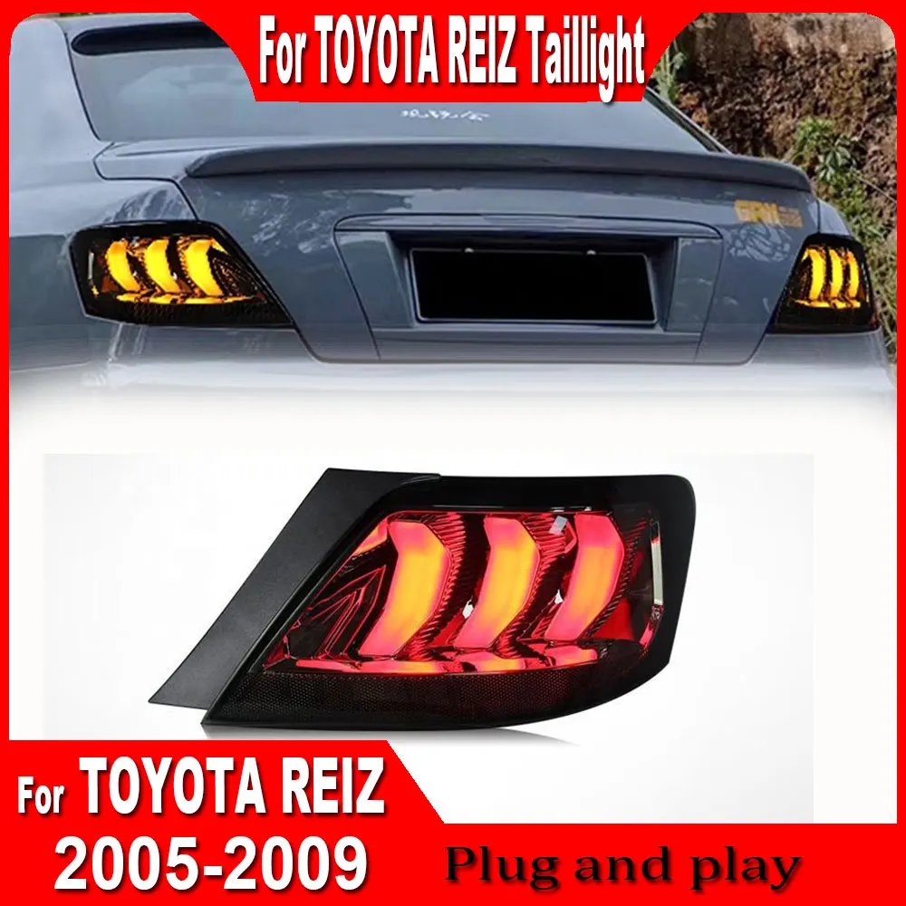 Tail Lamp for Toyota Reiz LED Tail Light 2005 2006 2007 2008 2009 Reiz Mark X Rear Fog Brake Turn Signal Automotive Accessories