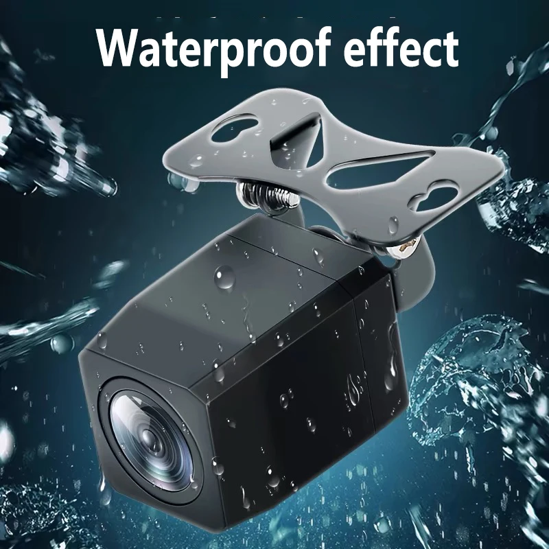 Reversing image color HD 4-pin 1080P HD night vision waterproof and anti-knock night vision reversing camera