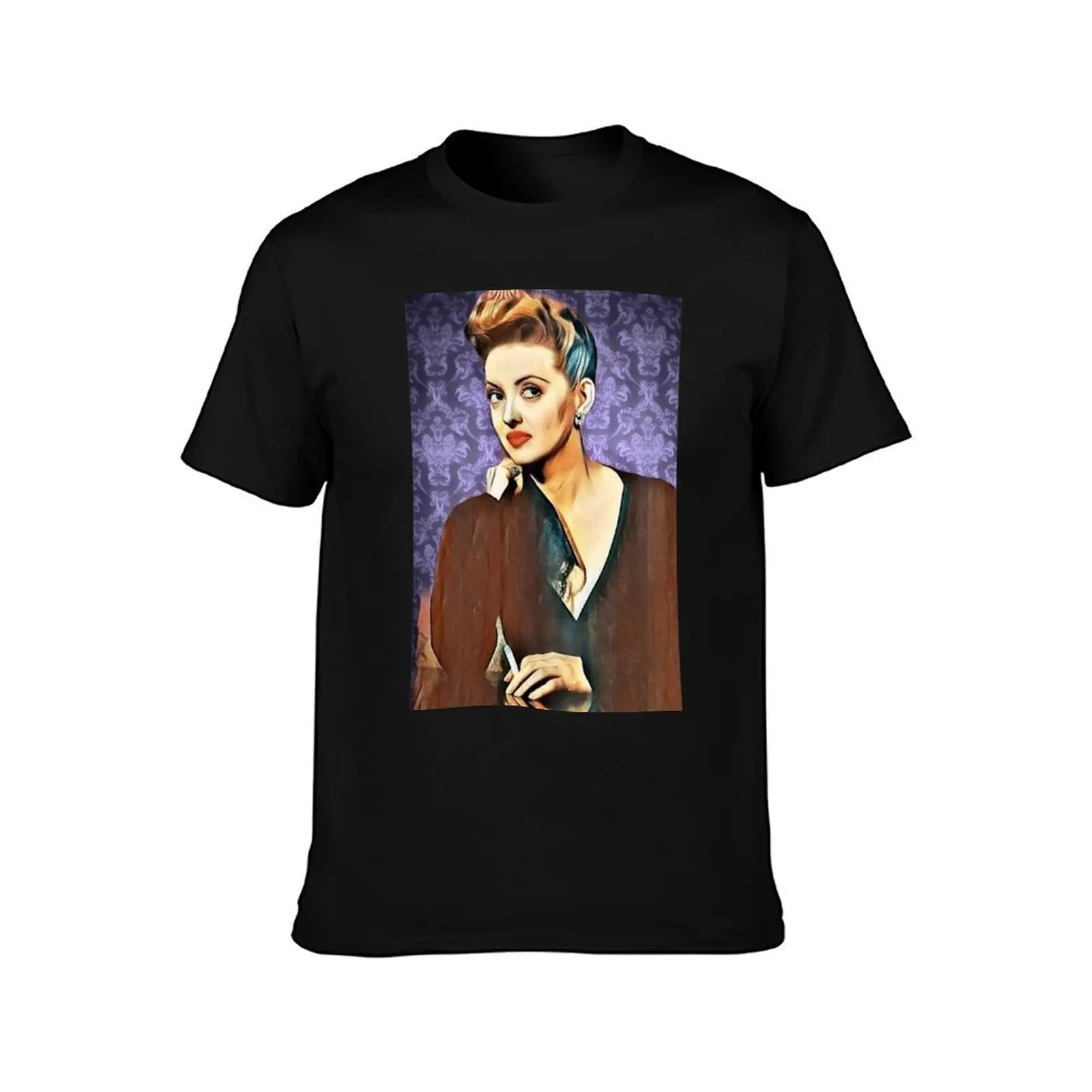 BETTE DAVIS EYES T-Shirt Casual Light Summer Short Sleeve Top T-Shirt