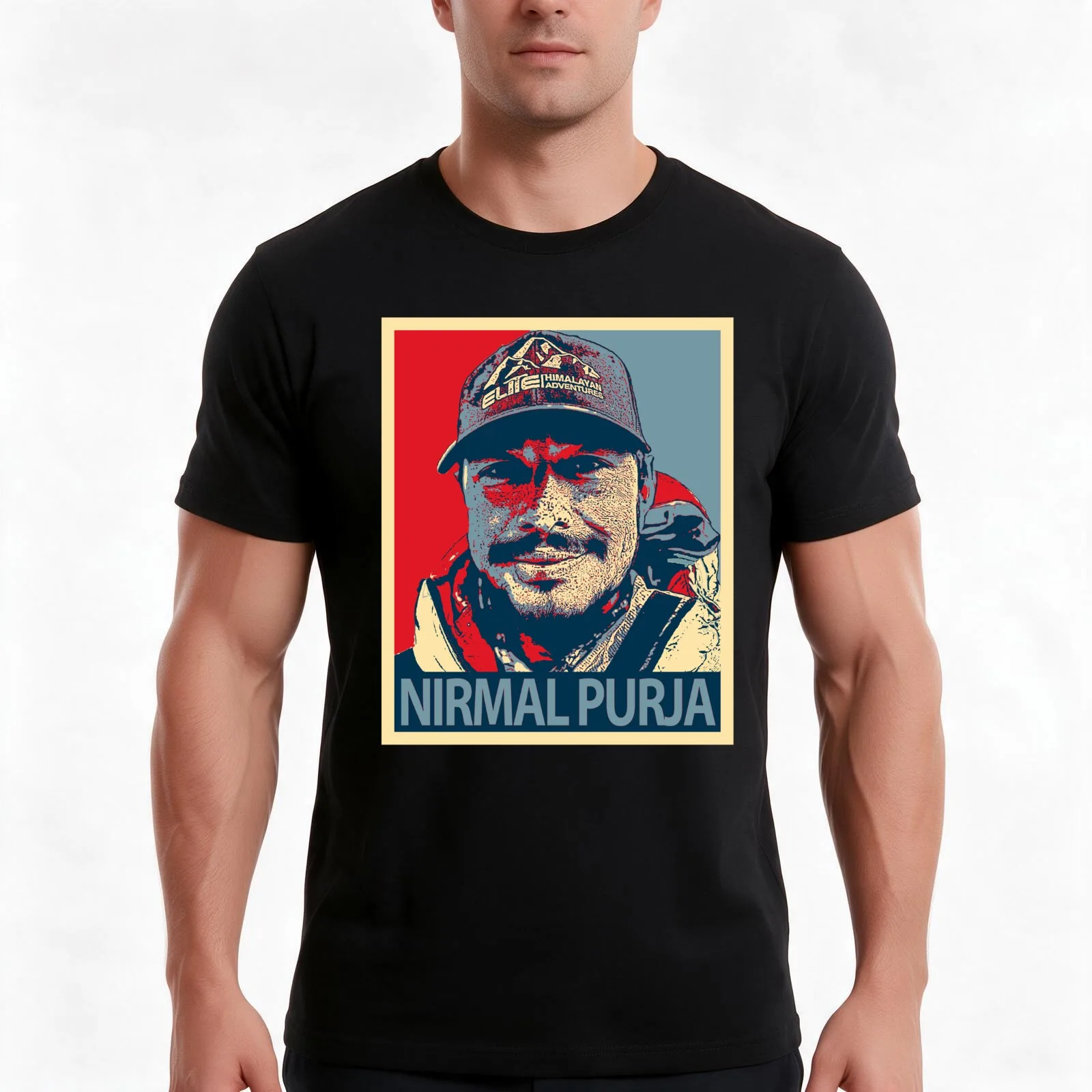 Nirmal Purja T-Shirt Summer Casual Cotton Tee Oversized Streetwear Tops Vintage Graphic Print Loose Fit Short Sleeve