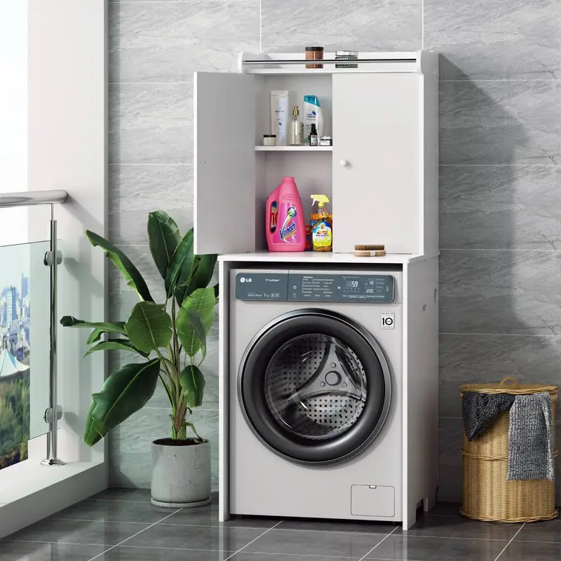 

Bathroom, bathroom, balcony, drum washing machine, shelf, floor-to-ceiling all-inclusive, storage cabinet shelf above the side c