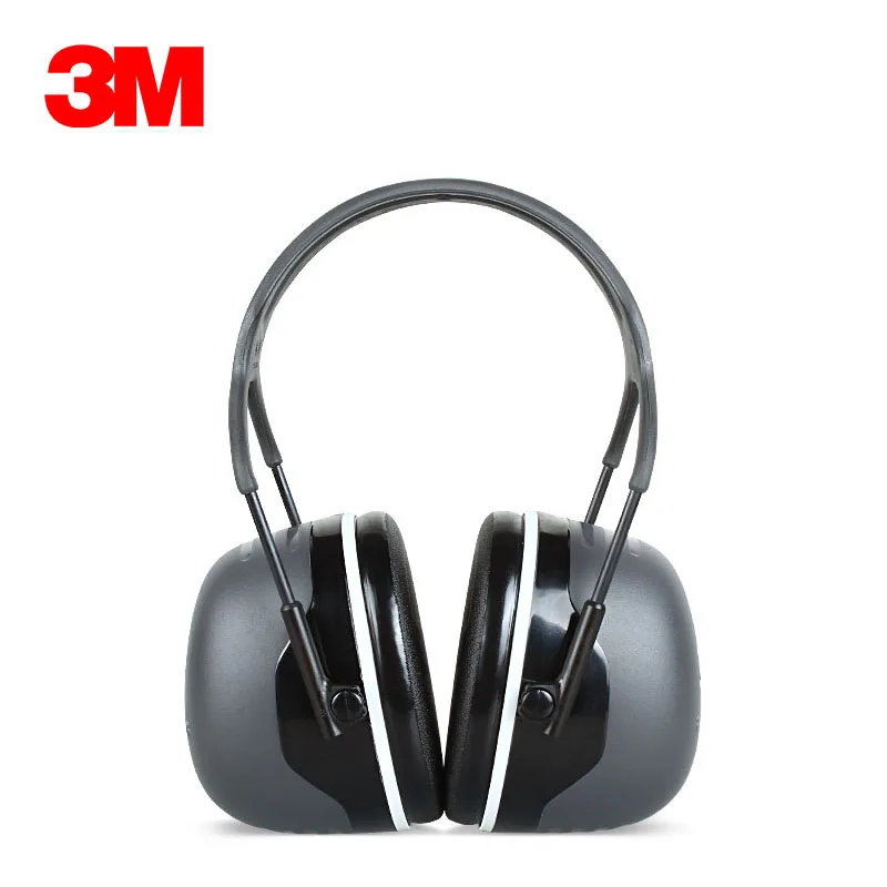 3m/x5a muffs de ouvido de cancelamento de ruído proteção auditiva earmuffs de segurança de redução de ruído ajustável e proteção de ouvido profissional