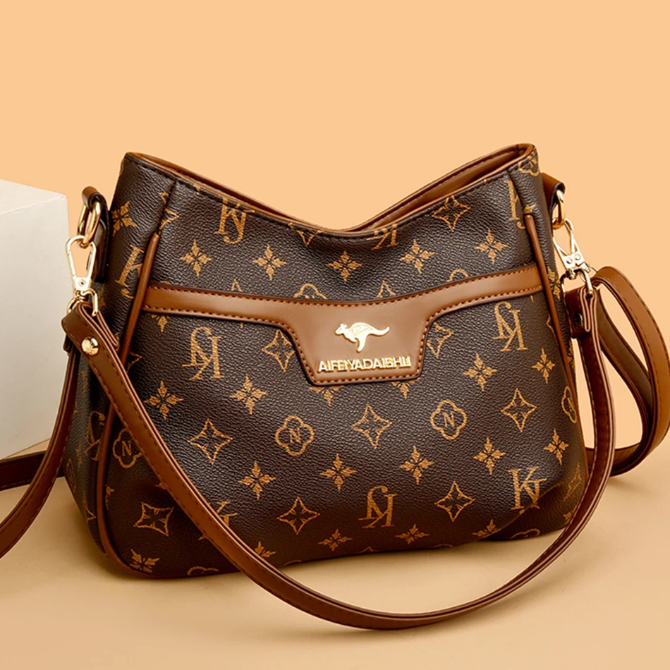 Borse a tracolla a tracolla da donna di moda borse e borsette in morbida pelle di alta qualità Designer di lusso Messenger Ladies Shopper Sac