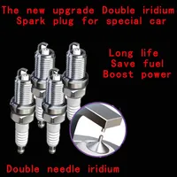4pcs Iridium Spark Plug 12290R62H01 fit for Honda CIVIC 1.8 ACCORD CR-V Acura CSX RSX 2.0 Chevrolet Ignition Power IZFR6K11NS