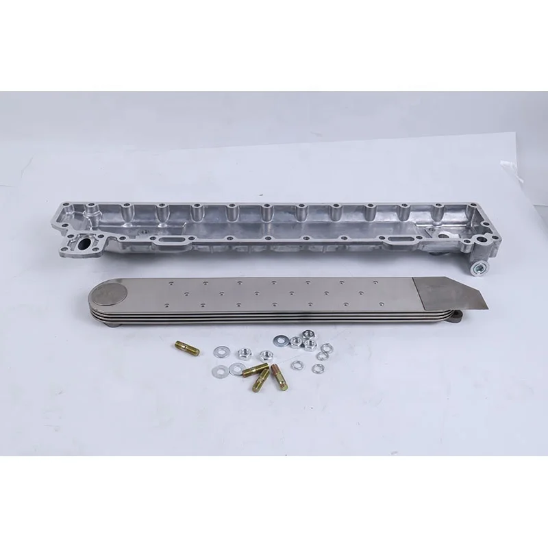 Aftermarket 6BG1 Engine Oil Cooler Compatible with 1-21700-249-2 Z-1-21700-249-1 Z-1-21700-249-2, with 1 Year Warranty