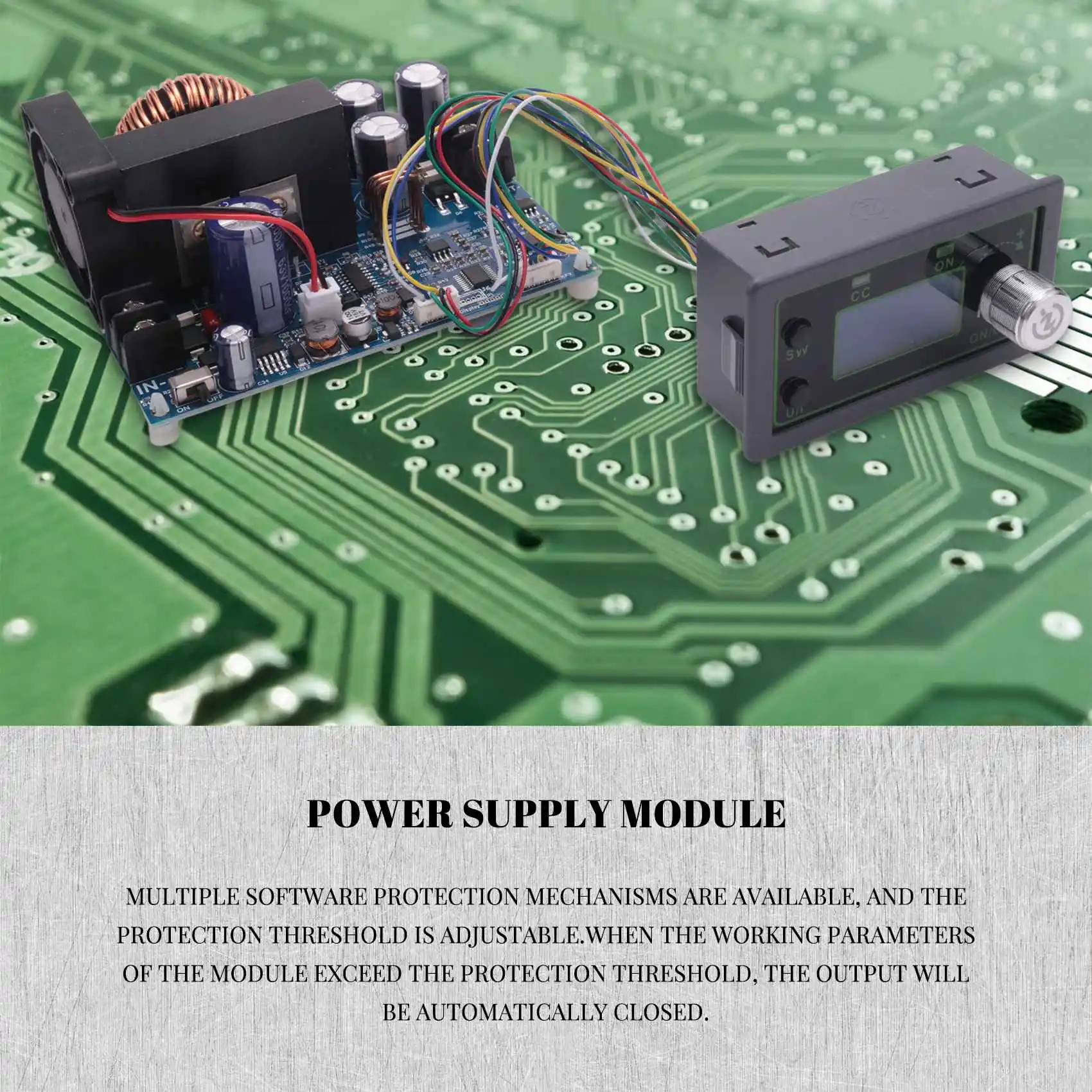 [NEWA76K!】 WZ5020L 20A 1000W DC DC Buck Converter CC CV Step-Down Power Module Adjustable Voltage Regulated Power Supply