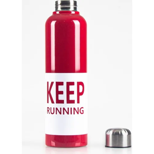 Pounds Keep Running Steel Flasks Sportsman 750ML-Red