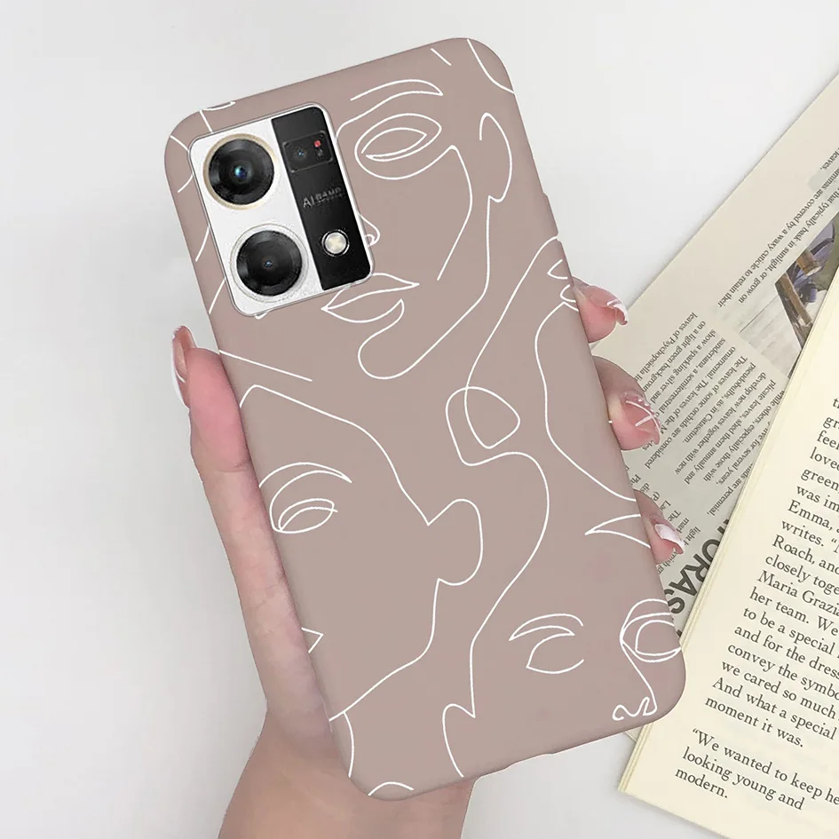 ل ممن لهم Reno7 F21 برو 4G حالة صدمات لطيف سيليكون حالات ديناصور الكرتون نمط غطاء ل ممن لهم F 21 برو رينو 7 فوندا كابا #3