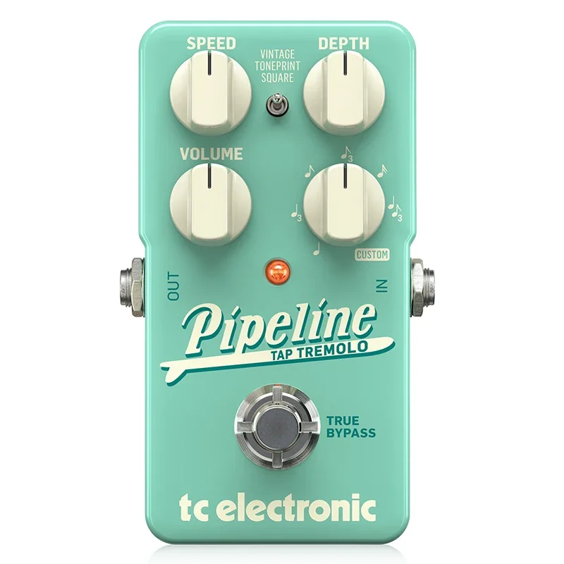 TC ELECTRONICS PIPELINE TAP TREMOLO Electric Guitar Bass Distortion Single Block Effect Offers Guitar Effect