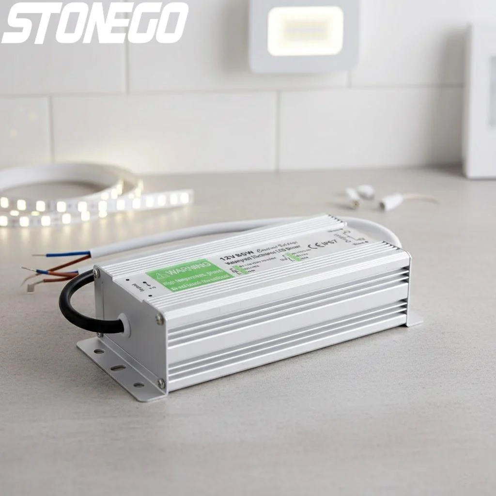 12V 24V 20W 60W DC LED Light Box Transformer IP67 Waterproof Switching Power Supply Driver Luminous Signs