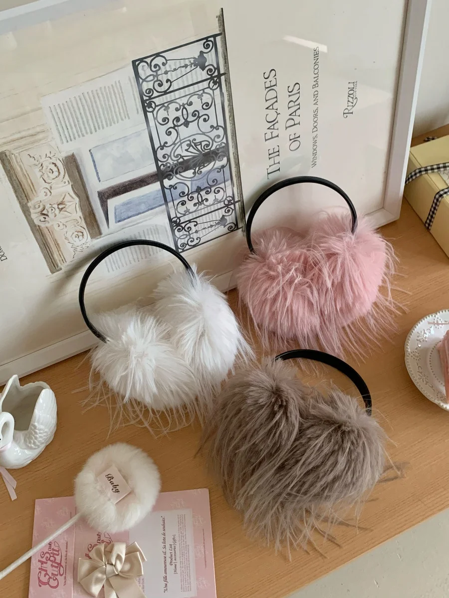 lala-land-windproof-warm-bla-arp-pointed-owl-feather-ear-muffs-faux-ostrich-plume-ear-covers-faionable-accory