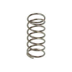 FLEOR 20PCS P90 / Bass Pickup Mounting Springs Height Springs Chrome 9.8x22mm