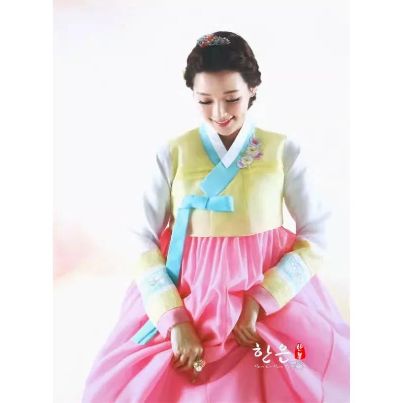 Korean Original Imported Fabrics/Korean Ethnic Clothing/Bride Korean Clothing/Welcome Clothing