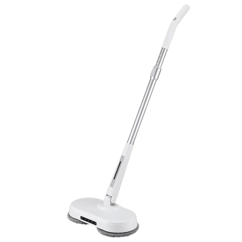 セルフクリーニング乾燥スピンバケツモップセットスクラバー電動フロアクリーンデュアルモップスクラバー付きダブルクリーニングモップ