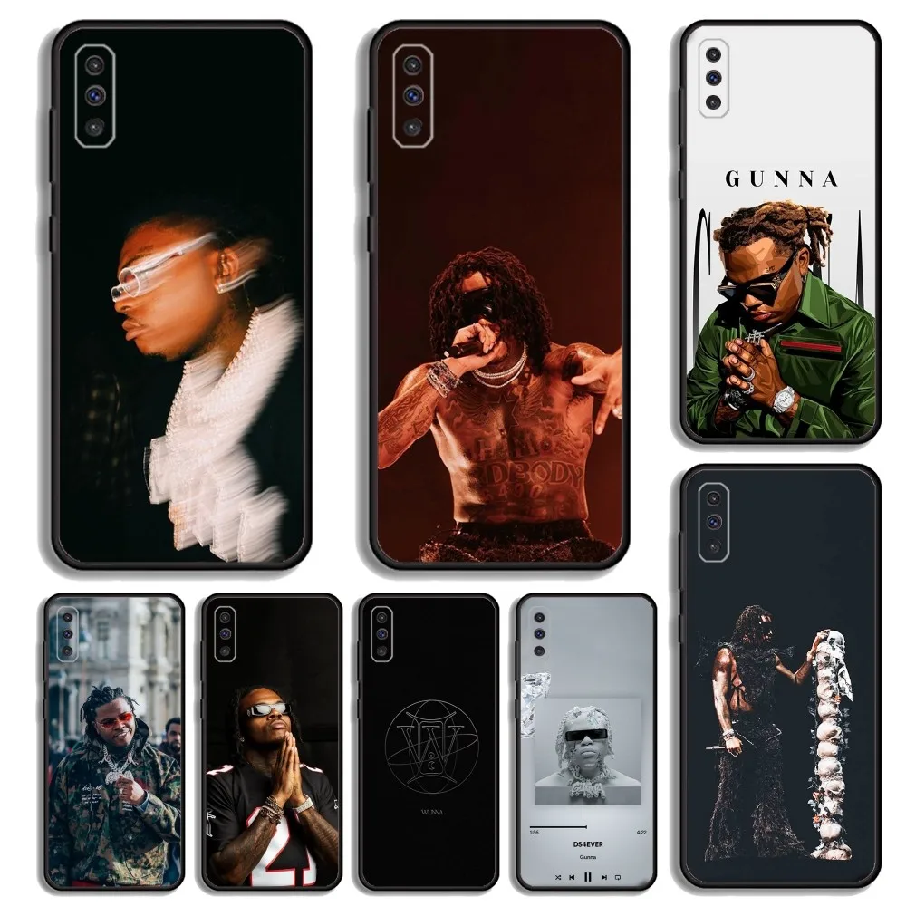 Rapper Gunna DS4Ever Phone Case For Samsung S23,23,22,30,21,10,9,Note20 Ultra,Lite,Ultra,5G,Plus,FE,Black Soft Case