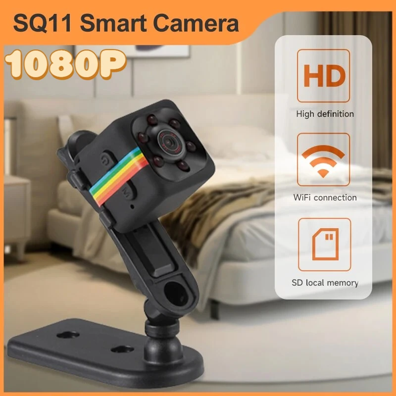 

New SQ11 1080P HD Mini Camera Smart Webcam IR Night Vision Card Direct Recording Surveillance IP Camera DV Audio Video Recorder