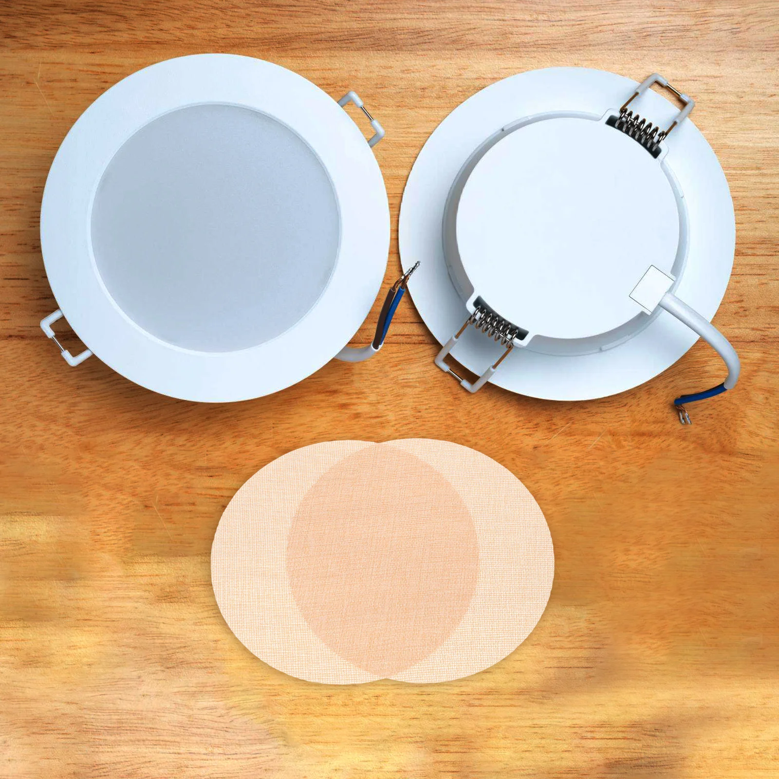 

2Pcs Children Downlight Shade Soft Diffuser Ceiling Lamp Lamp Light Diffuser Cover Hightemp Resistant Baby Room