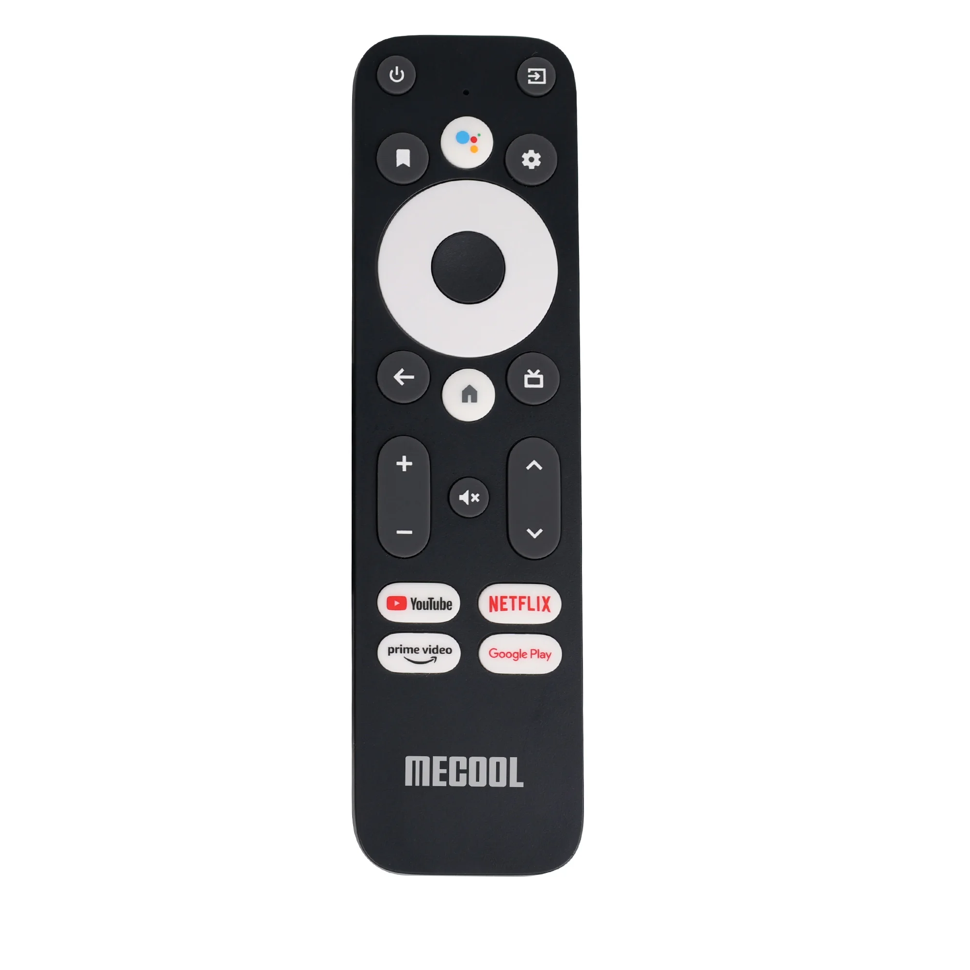 Mecool Original Replace Remote for KM2 Plus with Google Voice Control YouTube Prime Video Netflixs Google Play Replacement