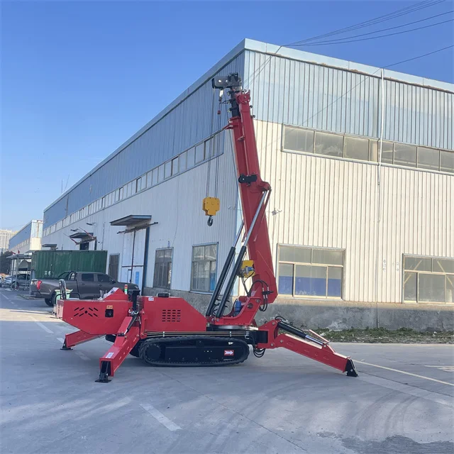 

5-ton Spider Crane, Mini Crane, Movable Crawler Crane, Electric Spider Crane