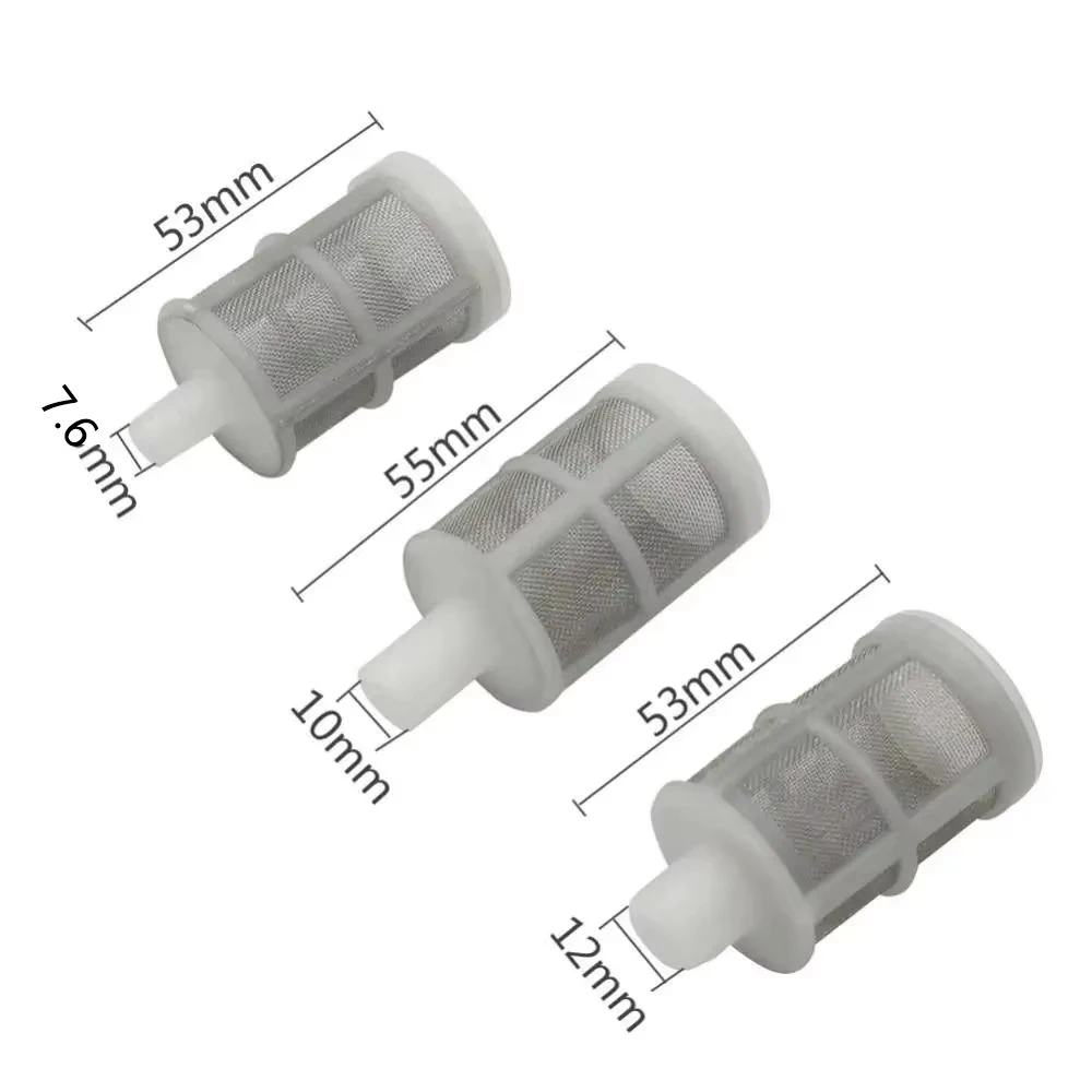 7.6mm/10mm/12mm Garden Micro Irrigation Water Pump Net Filter Water Pump Protect Hose Mesh Filter Water Clean Screen Net Filters