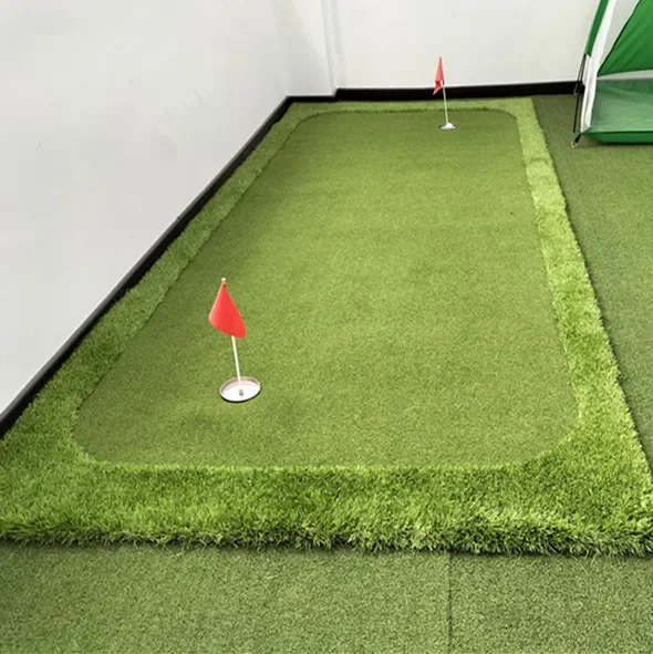 

Indoor Artificial Grass Mini Golf Course Golf Training Mat Golf Putting Green Practice Mat