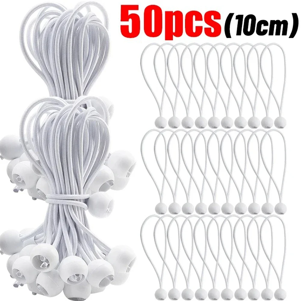 Outdoor Elastische Bal Touw Bungee Koorden Draagbare Tent Bevestiging Dekzeil Luifel Luifel Zware Tarp Vastbinden Tent Accessoires