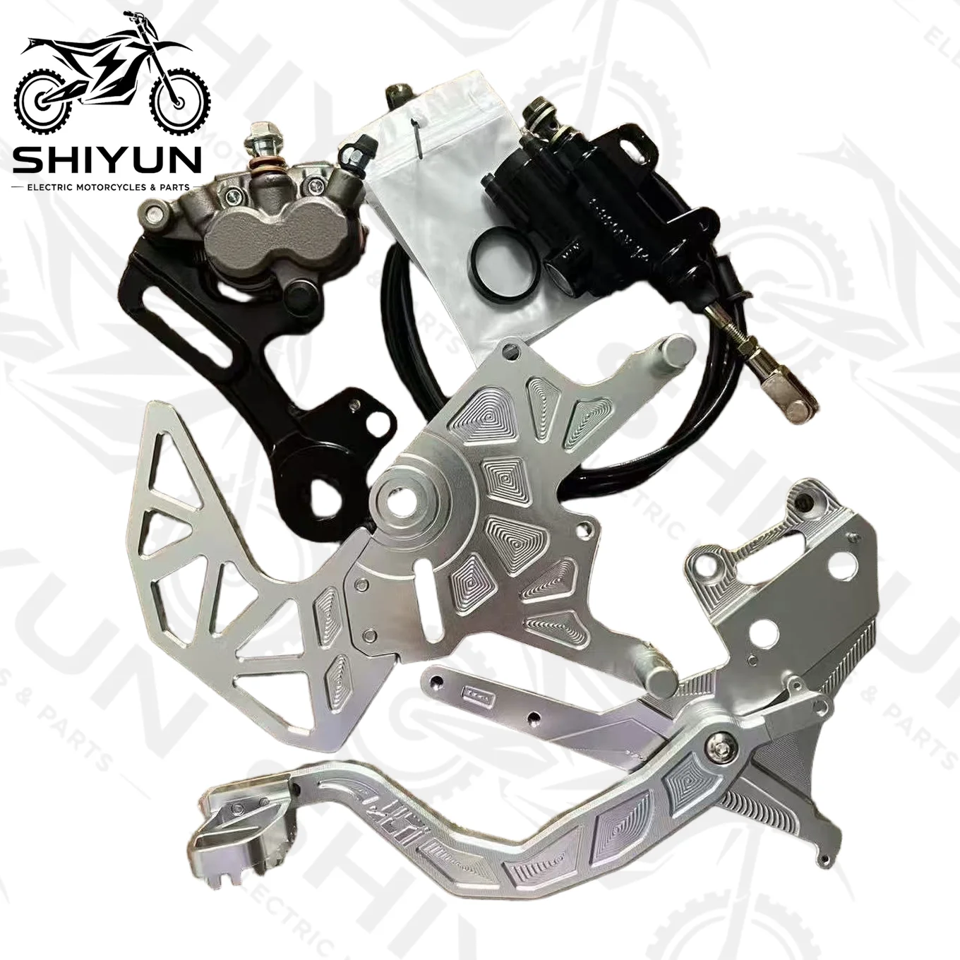 CNC 정밀 가공으로 제작된 듀얼 캘리퍼 풋 브레이크  - Brake Caliper 리뷰 및 가격