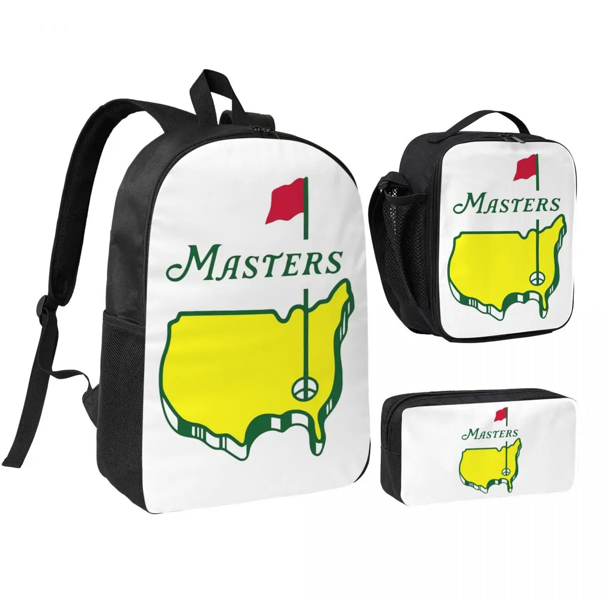 

Masters - The Masters 2022 - Augusta National - Au Backpack BookBag School Bag Computer Shoulder Bags 3ps Lunch Bag Pencil Case