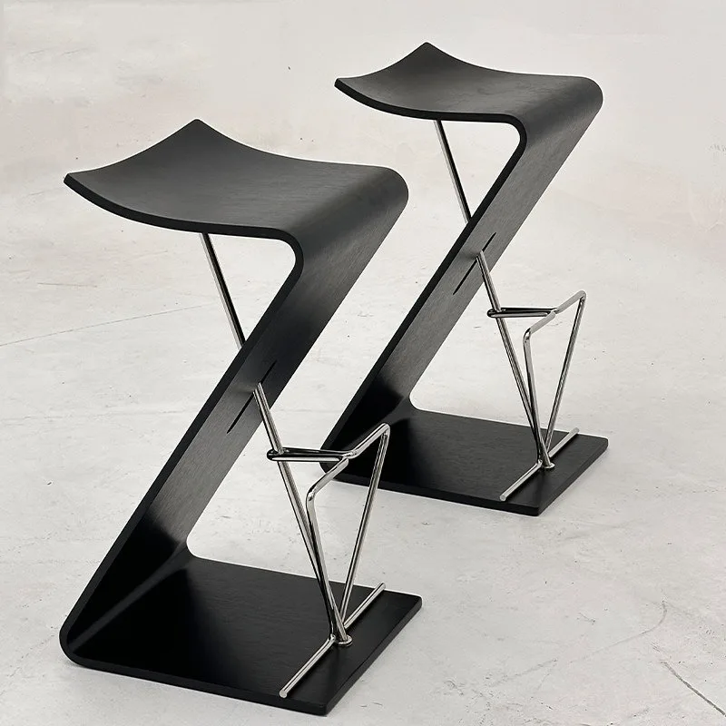 Bending board Bar chair Internet celebrity high stool Bar showroom Commercial island