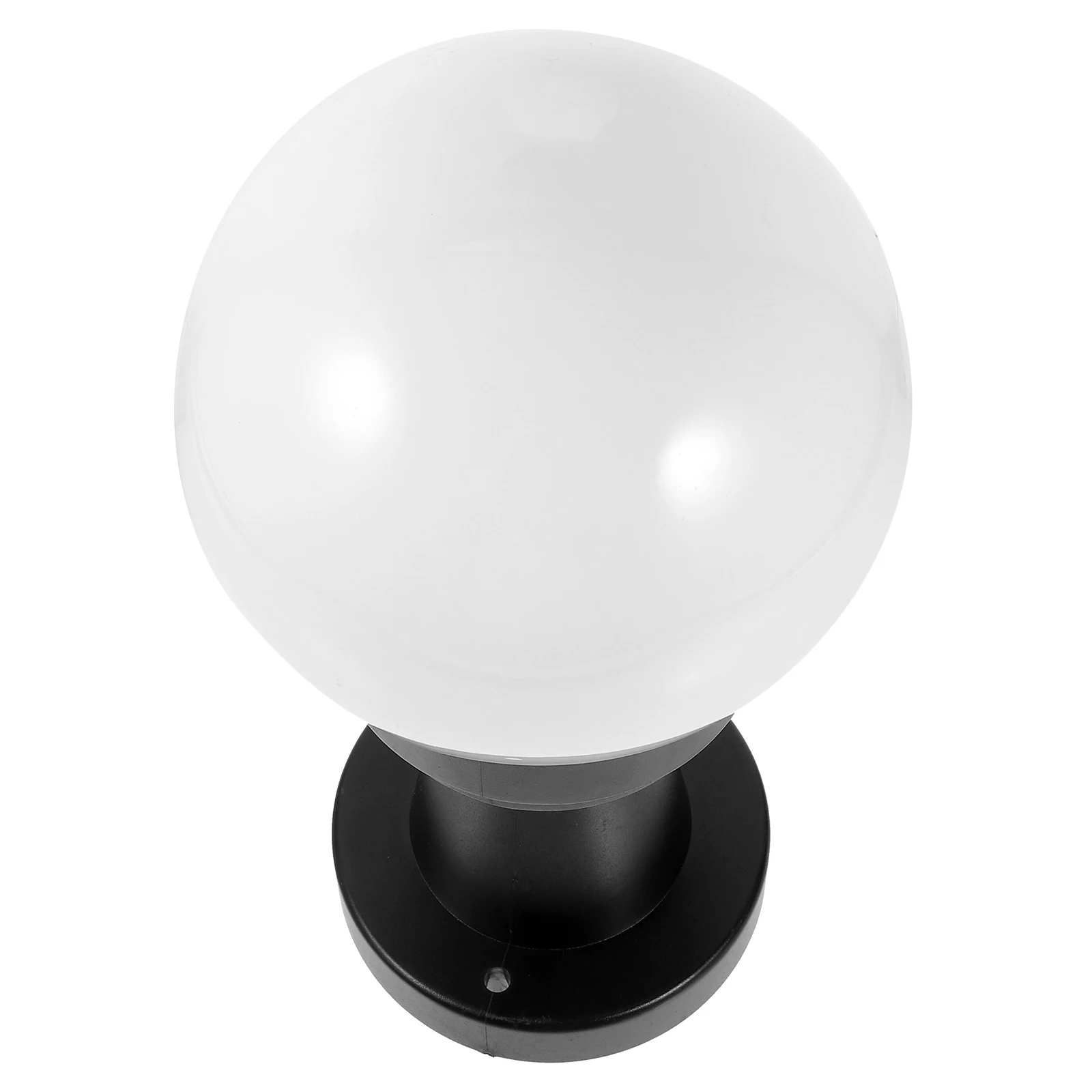 

Post Lamp Shade Round Globe Lampshade Replacement Light Cover Outdoor Decorative Garden Fixture Lamp Shade Porch Light Cover