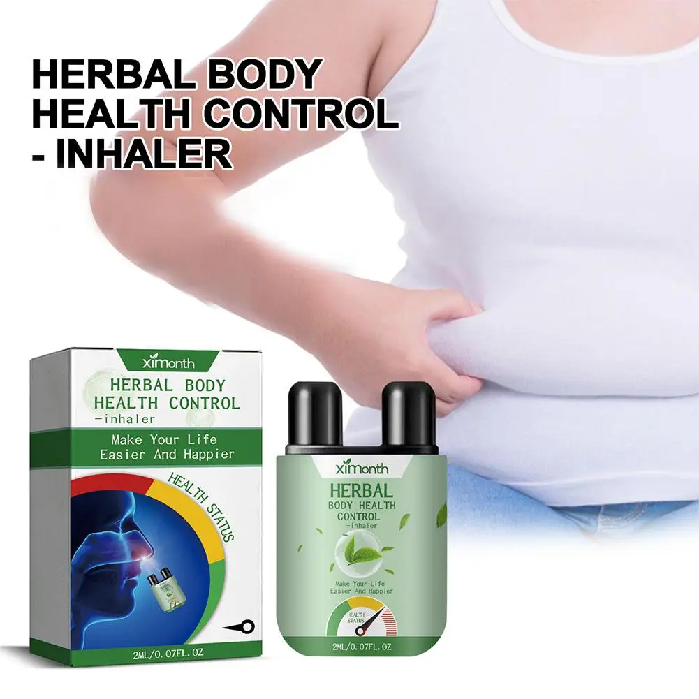 Herbal Body Health Control Inhaler Cleaning Nasal Liver Cleanser With Vegan Repair Nasal Suction Stick Body Care