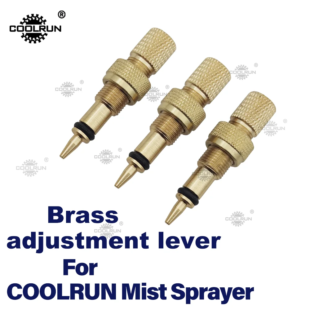 Brass Adjustment Needle For COOLRUN Mist Sprayer Machine Tool Pneumatic Cutting Fluid Cooling Pipe Cooling Pipe Accessories