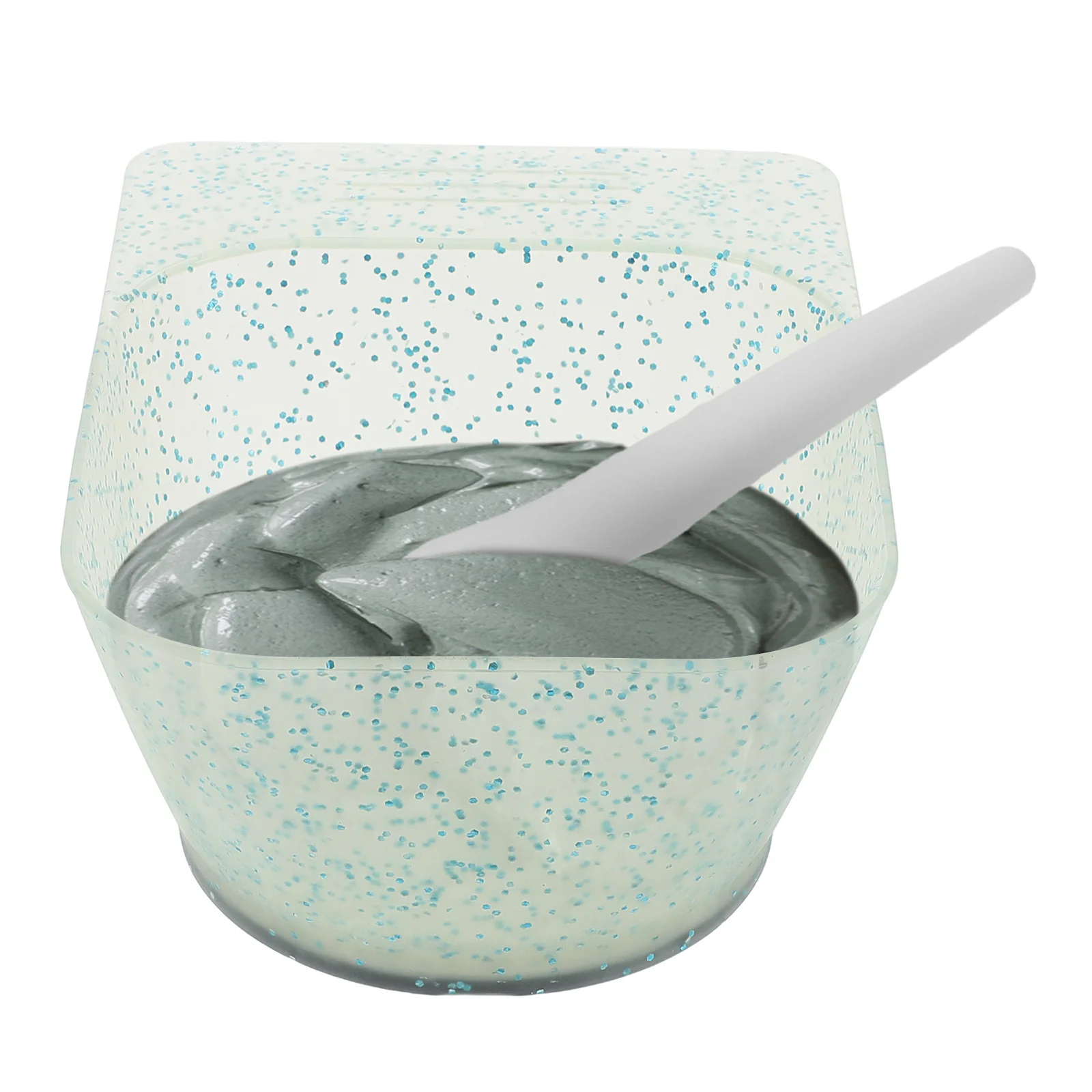 Stylish Hair Color Mixing Bowl for Salon Home DIY Hair Dyeing Tools Set Glitter Design Durable Easy Use Shave Bowl - Image 6