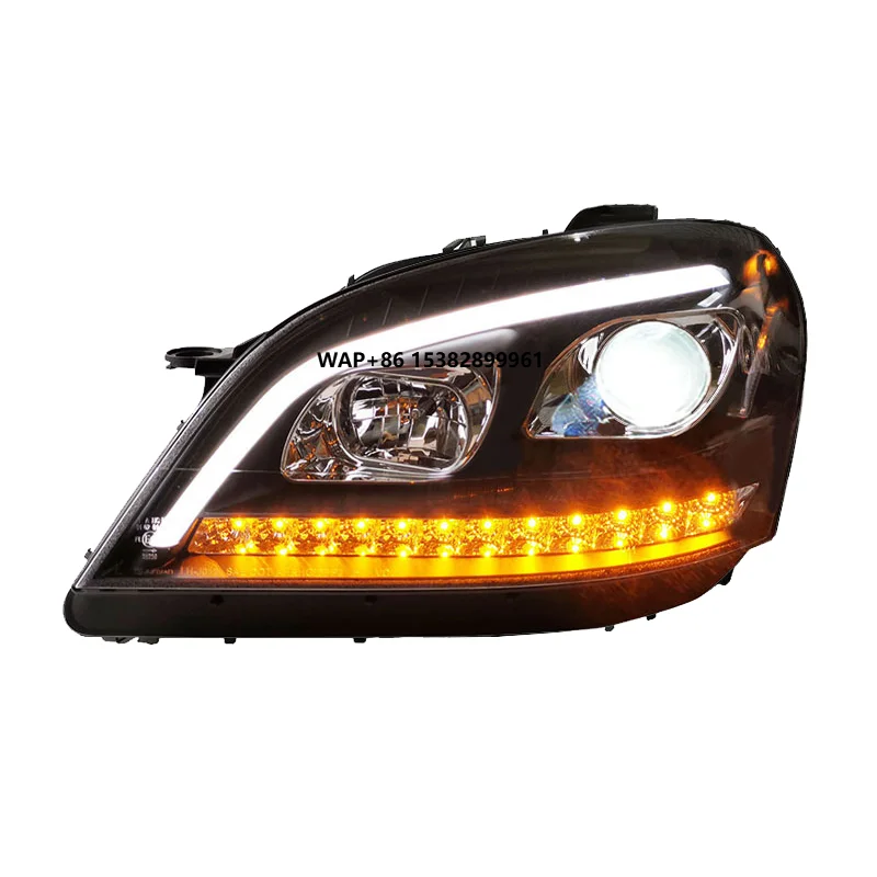 

Headlights for W164 Headlights Assembly 2005-2008 Modified LED Running Lights with Sequential Turn Signals ML350