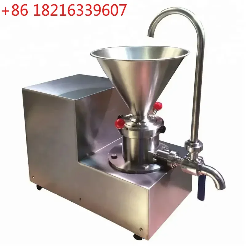 TAOJMS60 Molino Coloidal Sesame Processing Grinding Machine Tahini Grinder Small Shea Milk Peanut Butter Make Machine