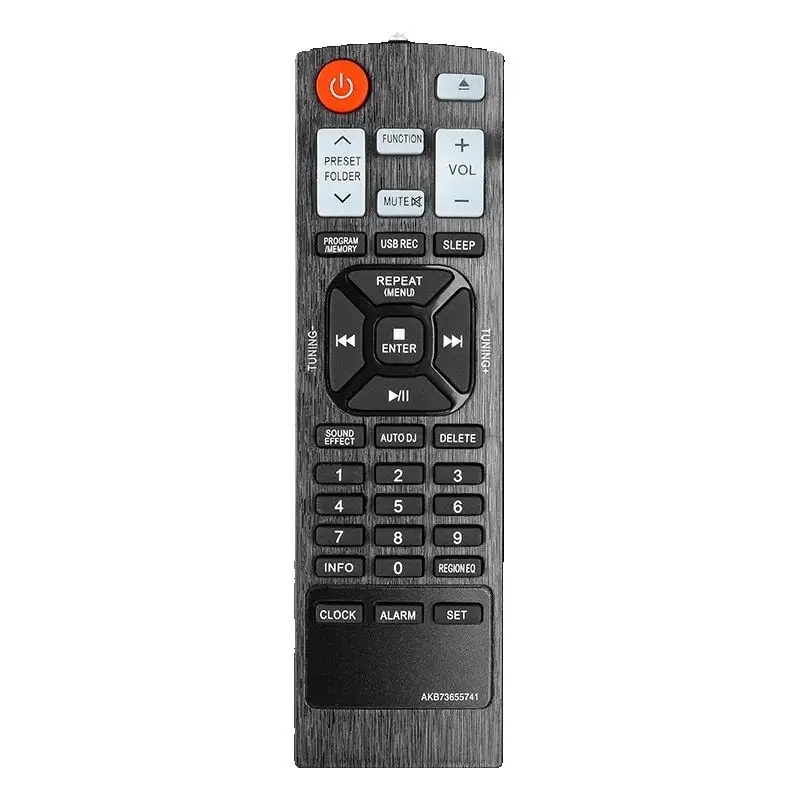 AKB73655741 For LG Remote Control Replacement, For LG CD Home Audio System CM4330 CM4350 CM4430 CM4530 CM4550 CM4630 CMS4330F