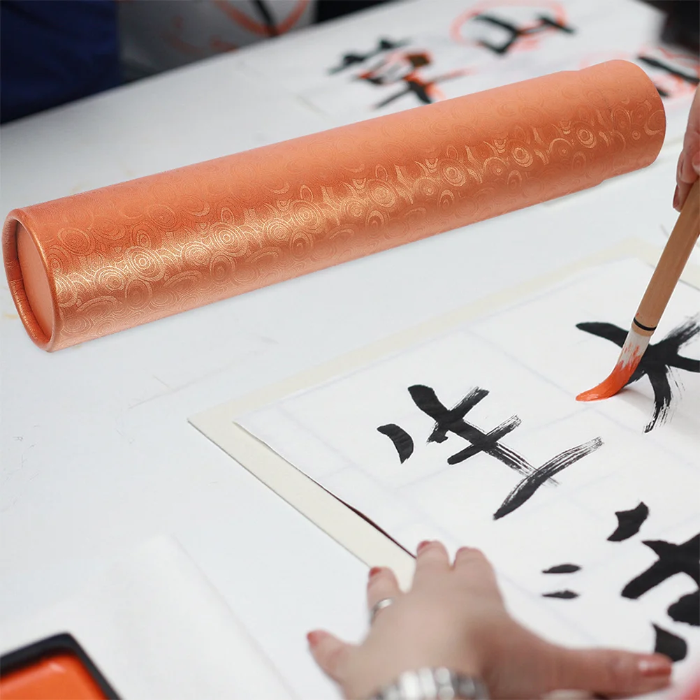 2 قطعة أنبوب تخزين الملصقات القابل للتعديل 6 سنتيمتر القطر الداخلي تصغير ورقة عمل فني الناقل لنقل اللوحة الخط #3