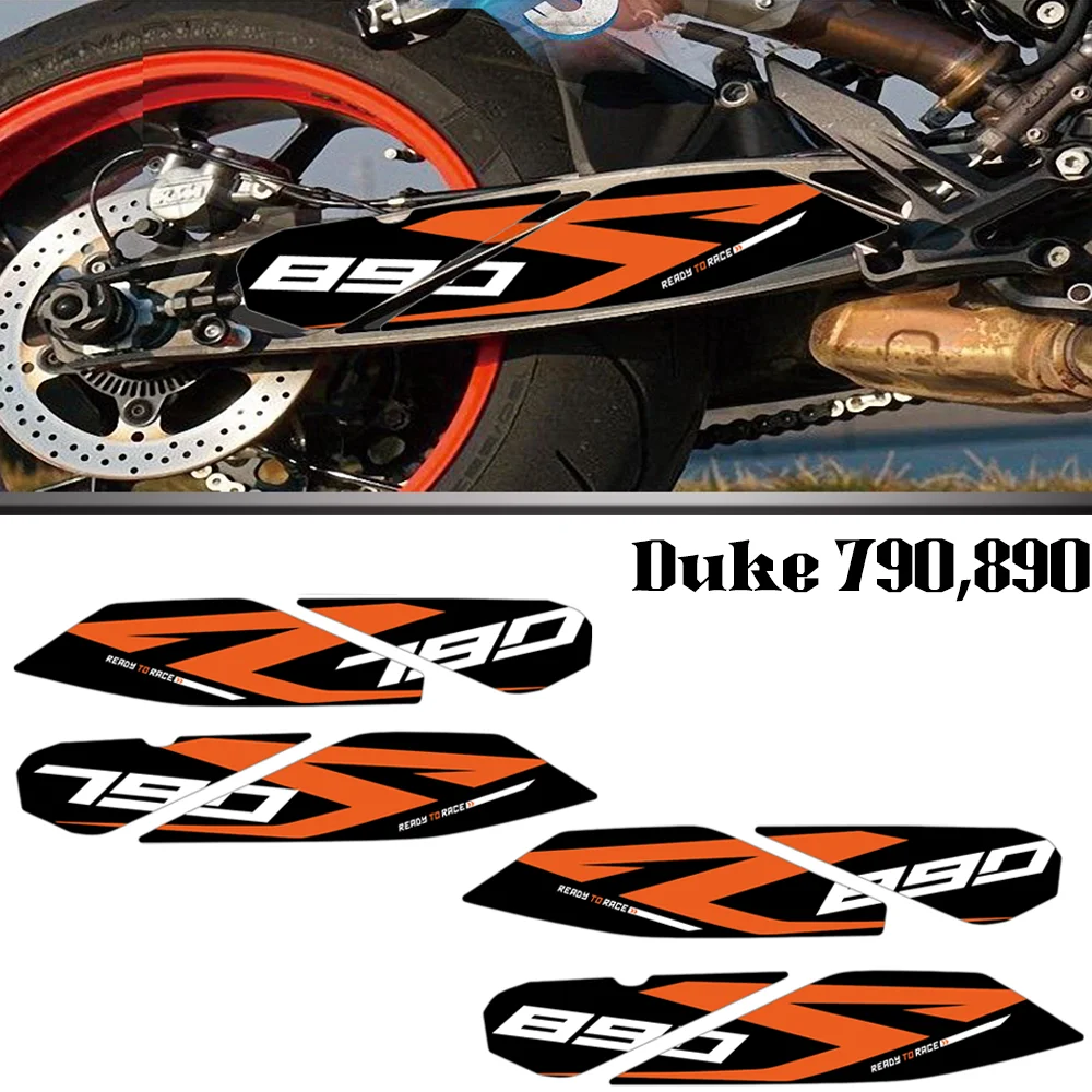 

For KTM Duke790 Duke890 Protector Swing Arm Stickers Motorcycle Accessories SwingArm Decals Adventure Duke890R Duke 790 890 2024