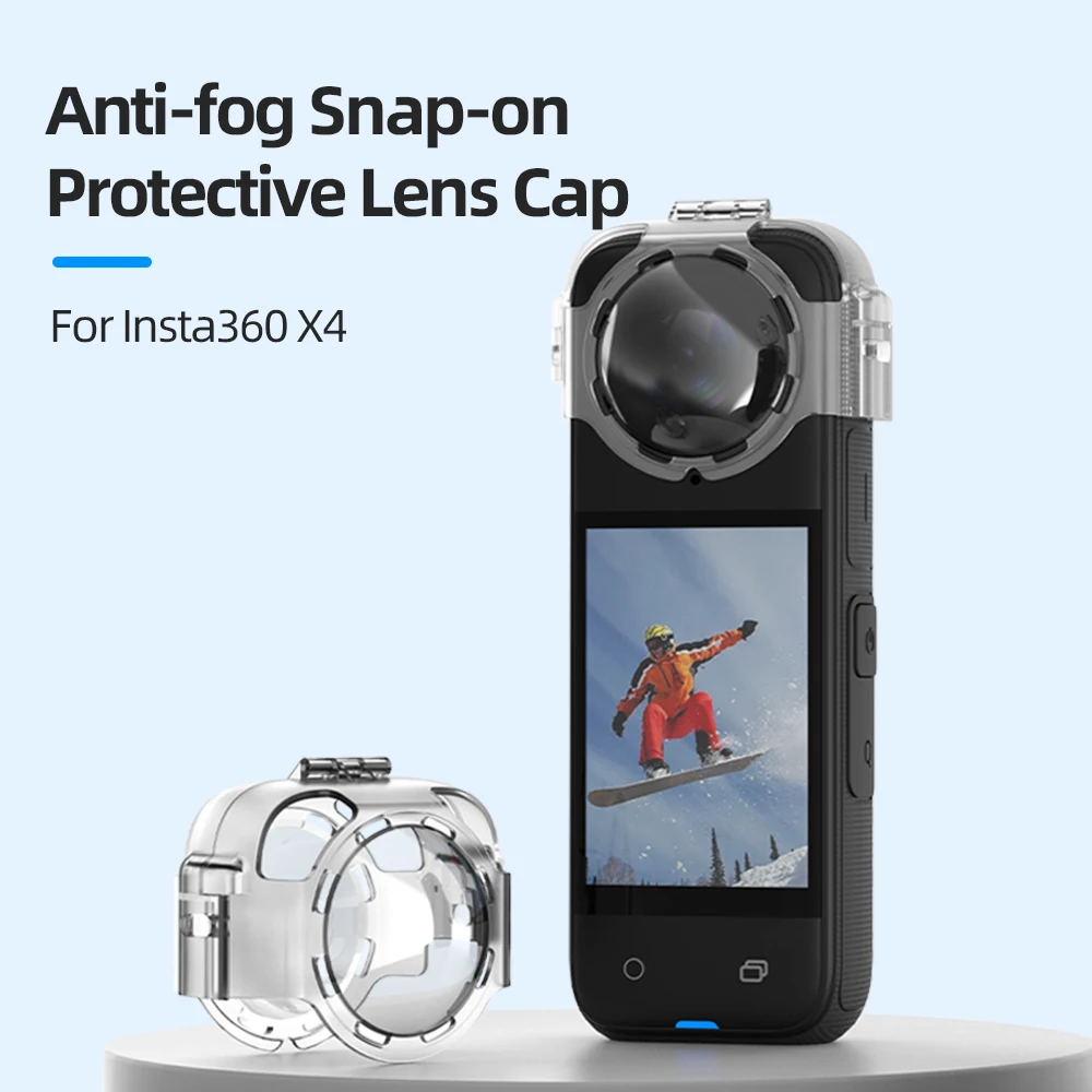 For Insta360 X4 Anti-fog Lens Protector Sport Camera Accessories