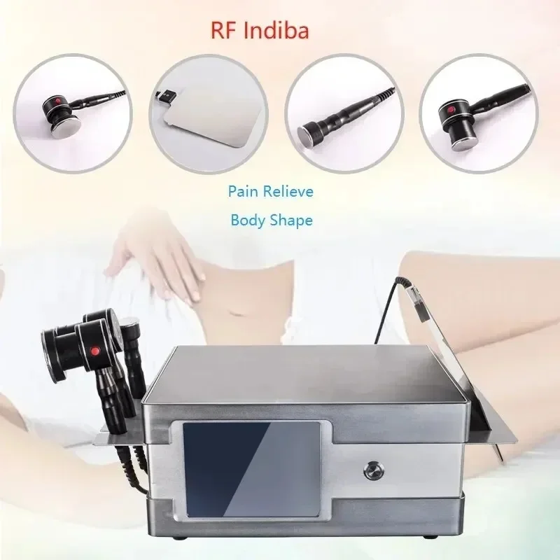 Tecar Monopolar RF Diathermy Machine RET CET Indiba Body Shaping Sliming Face Lift Skin Tightening Machine