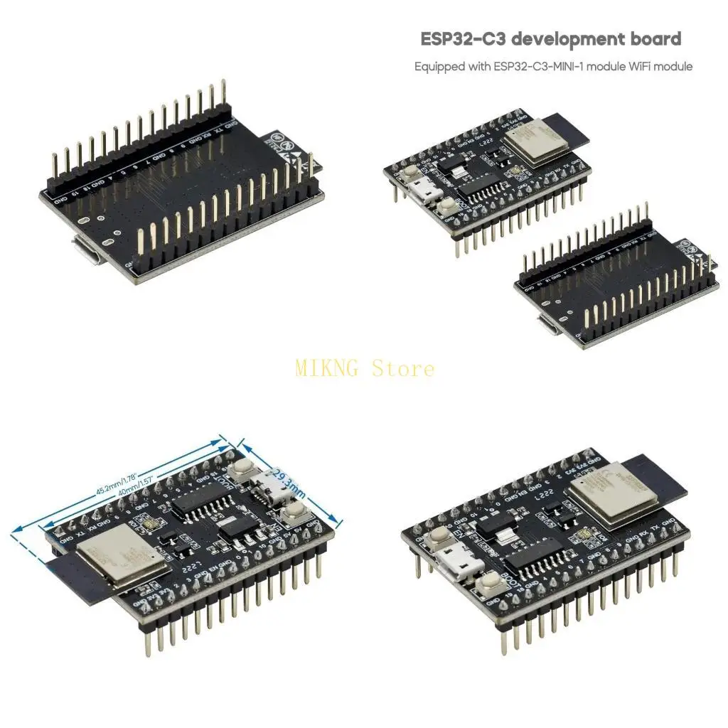 WiFi+Bluetooth Ultra-Low Power Consumption Board ESP32-C3-MINI-1 Module best sale