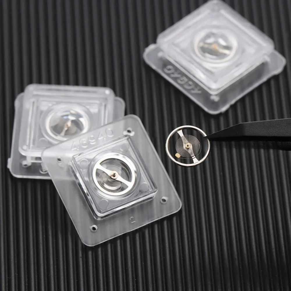 1PC Watch Movement Accessories Brand New NH35 Balance Wheel, NH36 Balance Wheel White Balance Wheel With Hairspri for Watchmaker