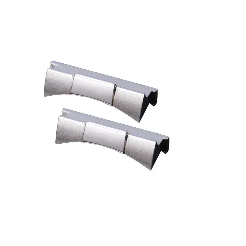 20 19 21mm Arc Interface Connection Strap Accessories for Rolex Black Green Water Ghost Submariner Waterproof Solid End Link