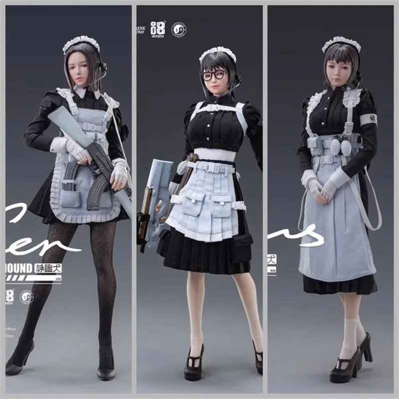 I8Toys 501S614 1/6 Female Soldier Serene Hound Maid 12'' Action Figure Model Toy In Stock