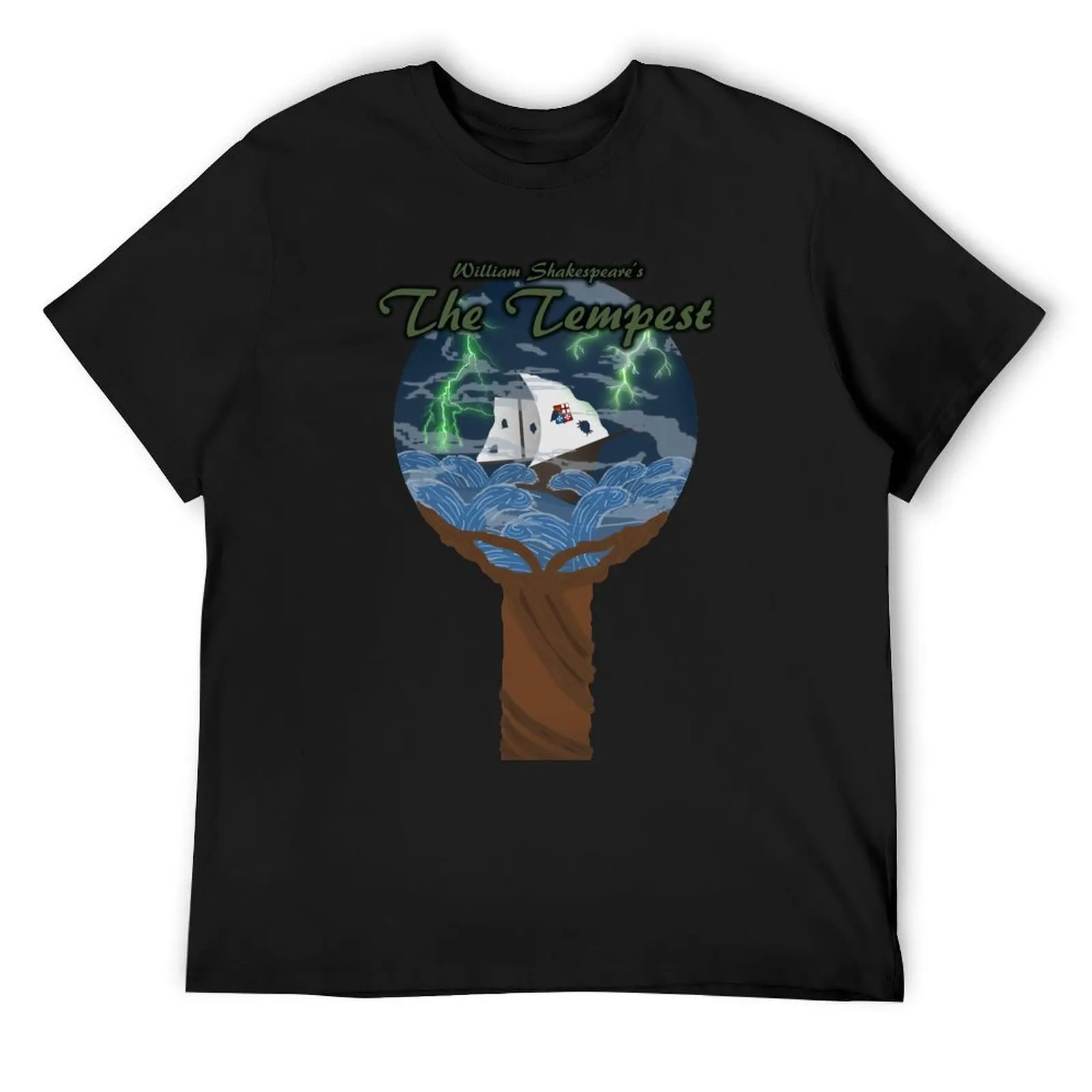 William Shakespeare's The Tempest T-Shirt anime figures oversized graphic tee vintage t shirts t shirts for men graphic